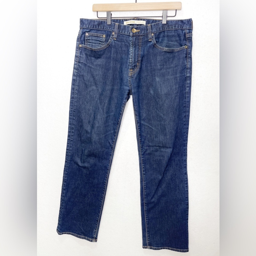 Big Star Union Regular Straight Men’s Denim Jeans Size 34X30